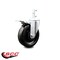 Service Caster 5 Inch Phenolic Wheel Swivel 3/4 Inch Square Stem Caster with Total Lock Brake SCC-SQTTL20S514-PHS-34 - alternate 3